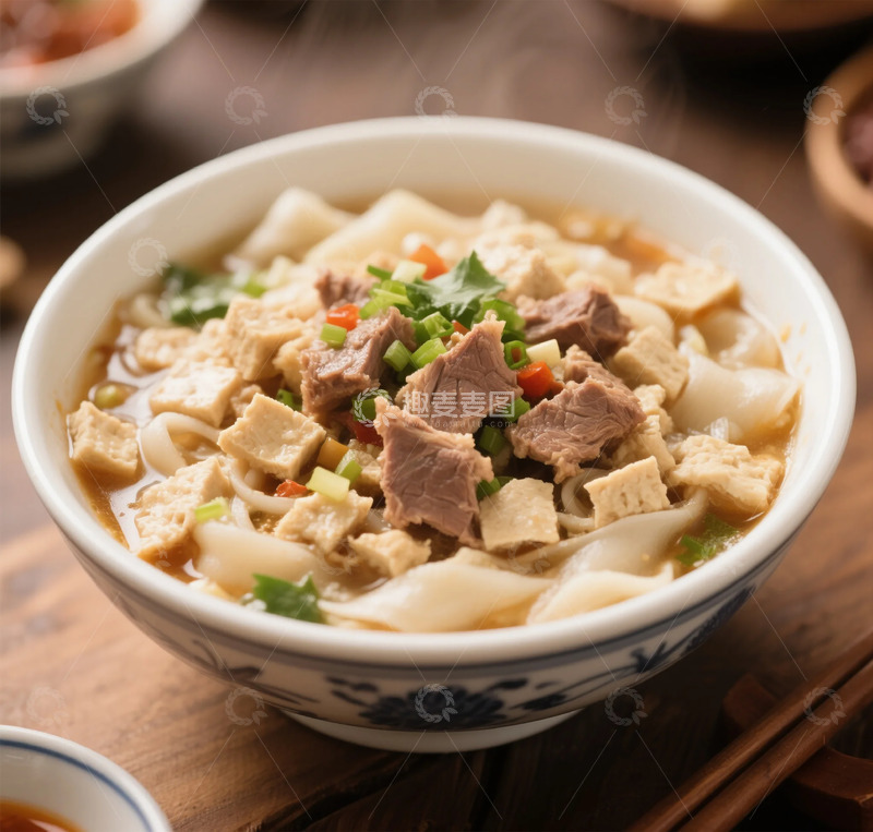 高清大图下载【趣麦麦图】中式汤面美食摄影图片