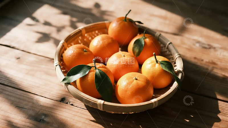 高清大图下载【趣麦麦图】蔬菜水果之柑橘