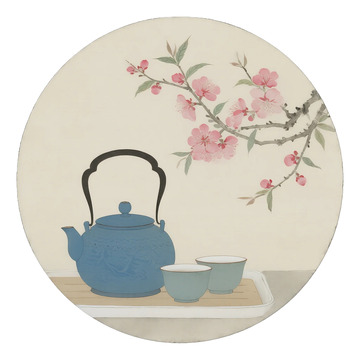 国画茶艺茶文化02