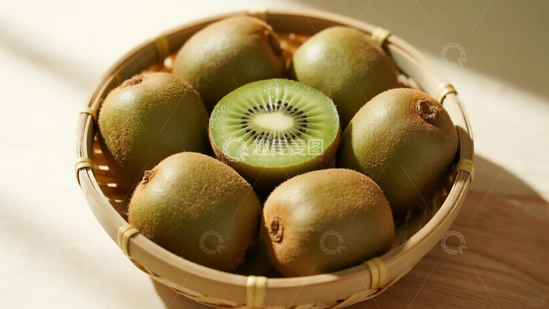 高清大图下载【趣麦麦图】蔬菜水果之奇异果