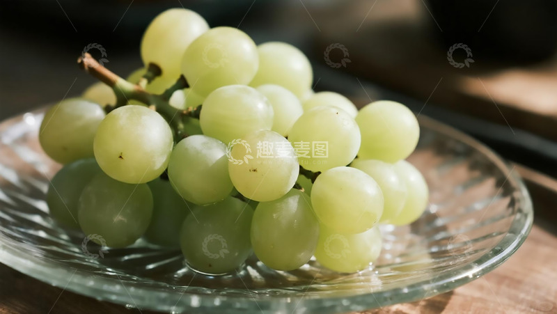 高清大图下载【趣麦麦图】蔬菜水果之阳光葡萄