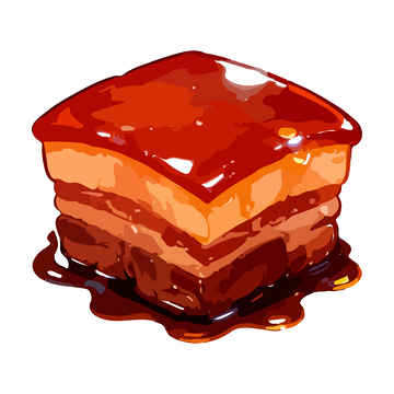 手绘甜点蛋糕插画设计素材