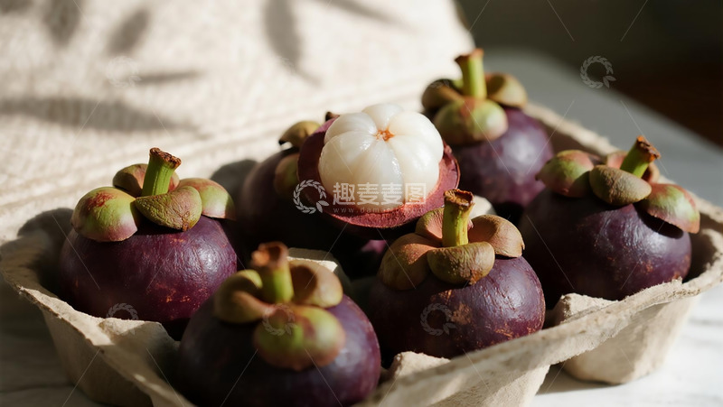 高清大图下载【趣麦麦图】蔬菜水果之山竹