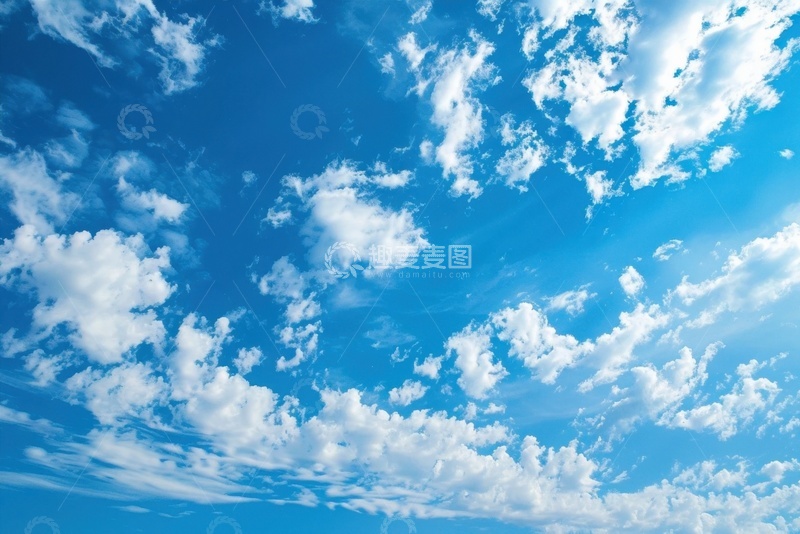 高清大图下载【趣麦麦图】蓝天白云天空美景