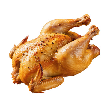 烤全鸡美食摄影图片