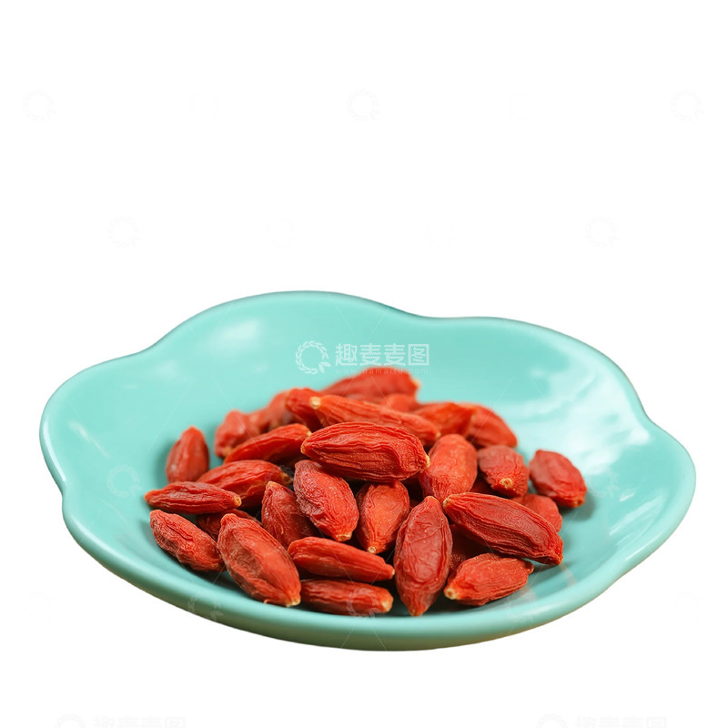 高清大图下载【趣麦麦图】浅绿碟枸杞美食静物摄影