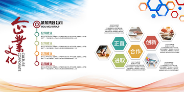 企业文化宣传海报设计模板