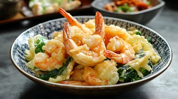 精美虾仁炒菜美食摄影