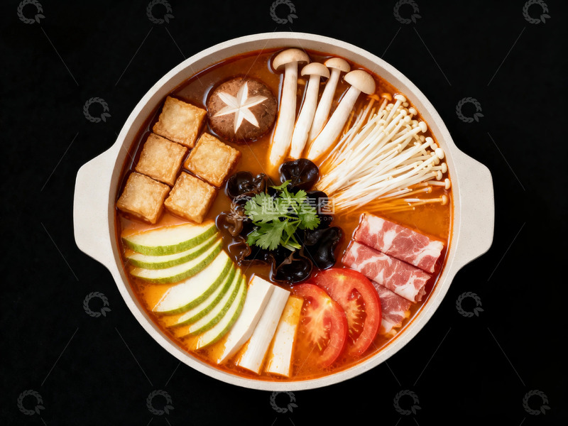 高清大图下载【趣麦麦图】美食摄影火锅料理