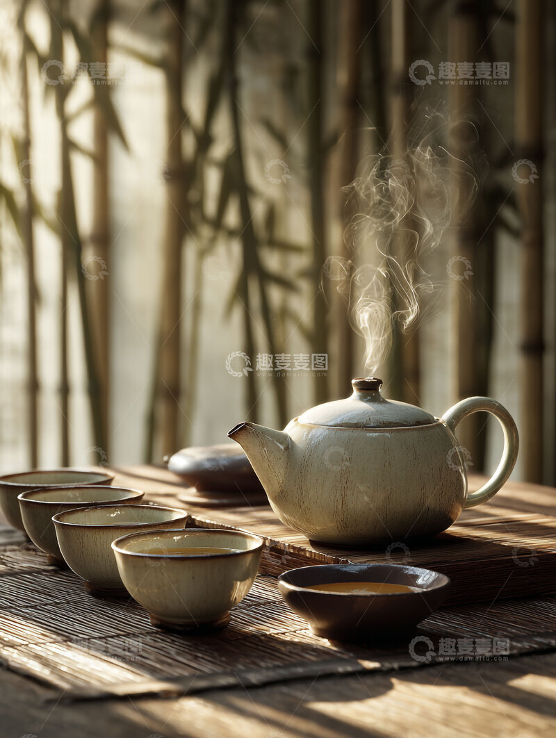 高清大图下载【趣麦麦图】茶水  澄澈  发散