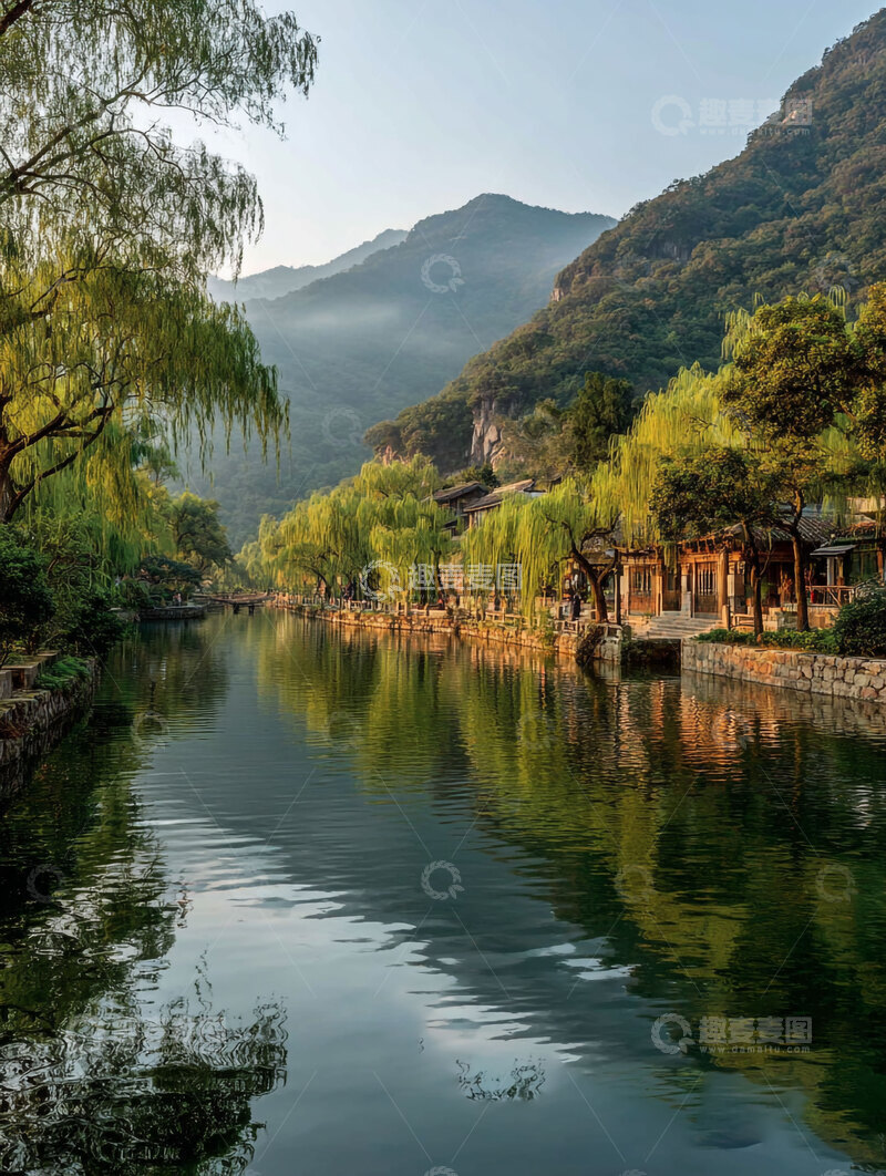 高清大图下载【趣麦麦图】湖水  潋滟  凝碧  