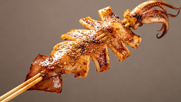 烧烤系列之大鱿鱼