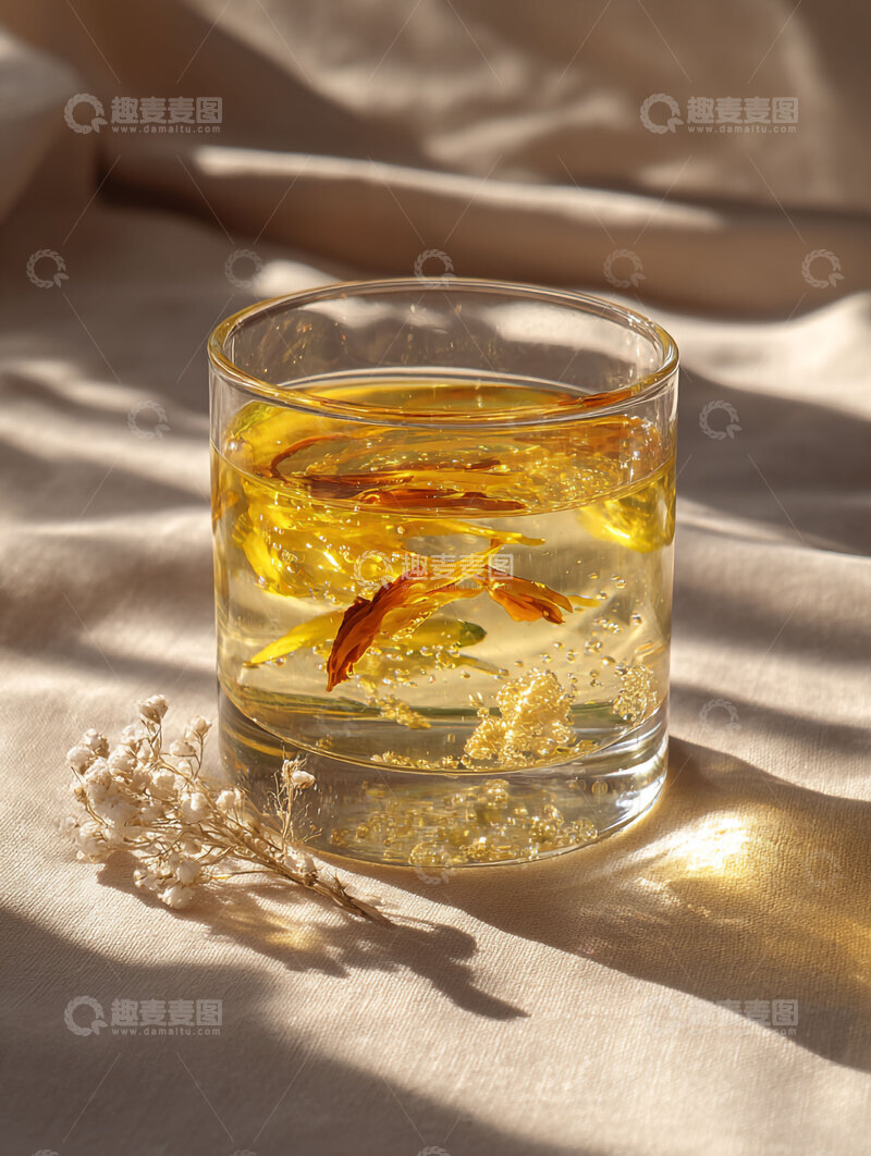 高清大图下载【趣麦麦图】茶水  澄澈  润喉 