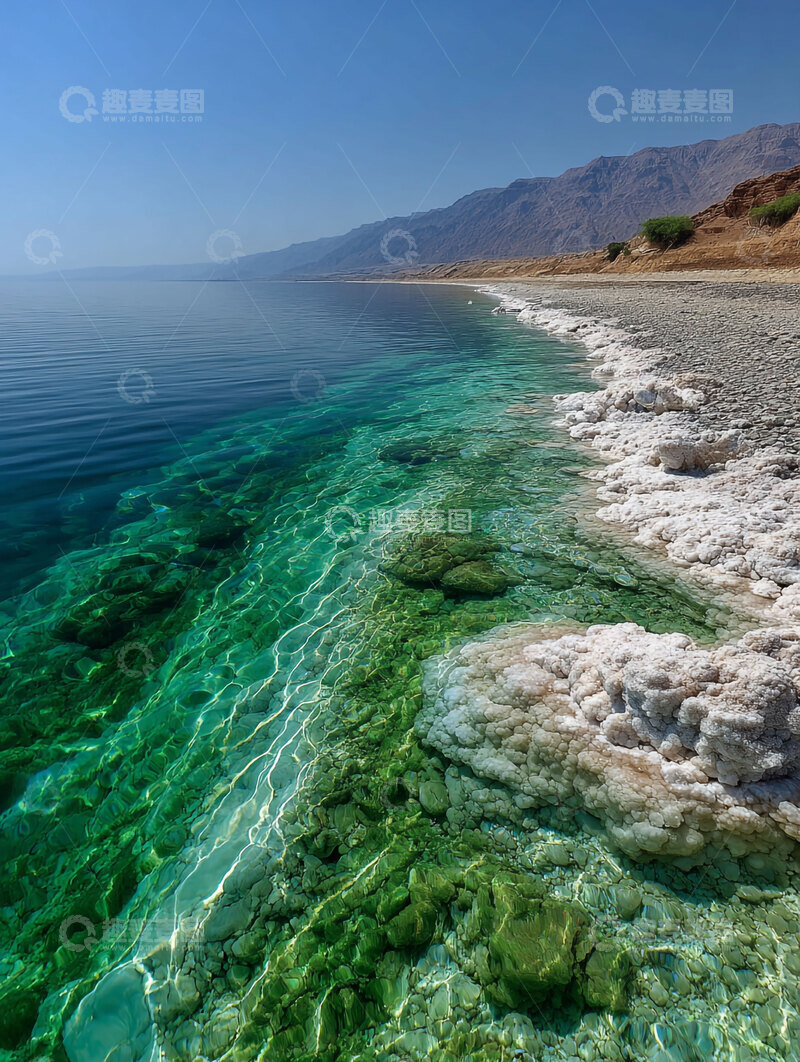高清大图下载【趣麦麦图】湖水  潋滟  皲裂  