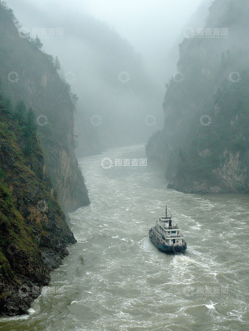 高清大图下载【趣麦麦图】江水  奔腾  文脉  