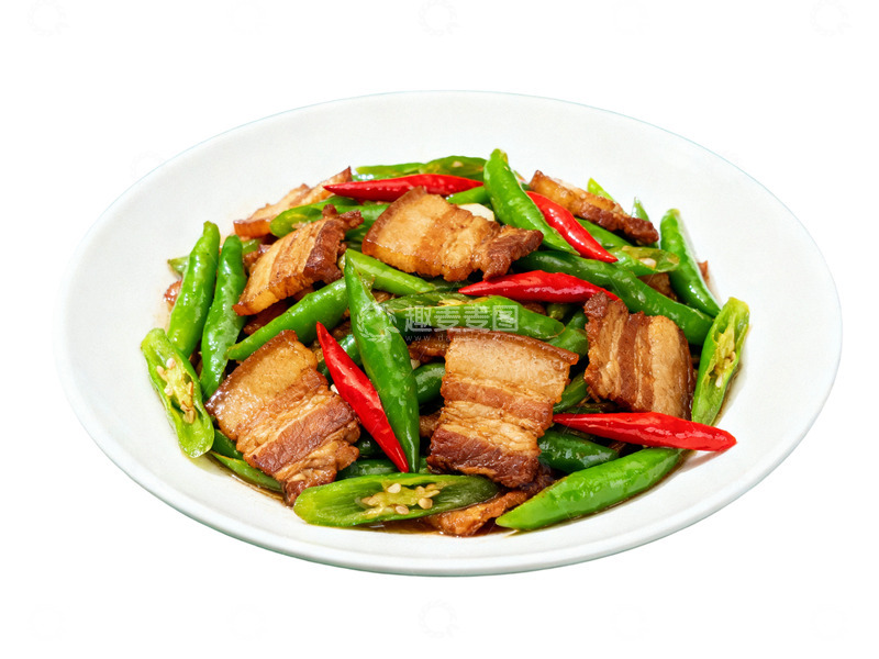 高清大图下载【趣麦麦图】免扣美食回锅肉4