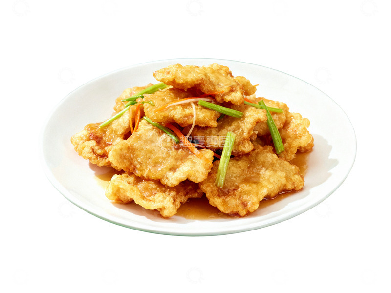 高清大图下载【趣麦麦图】免扣美食东北锅包肉1