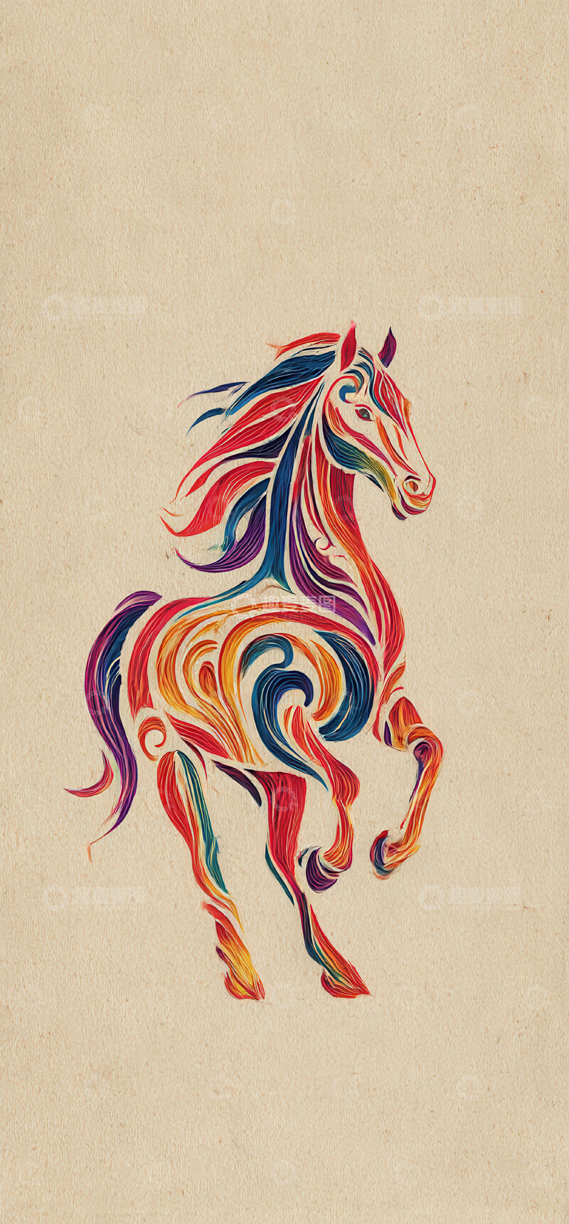 高清大图下载【趣麦麦图】马儿  骏逸  温驯