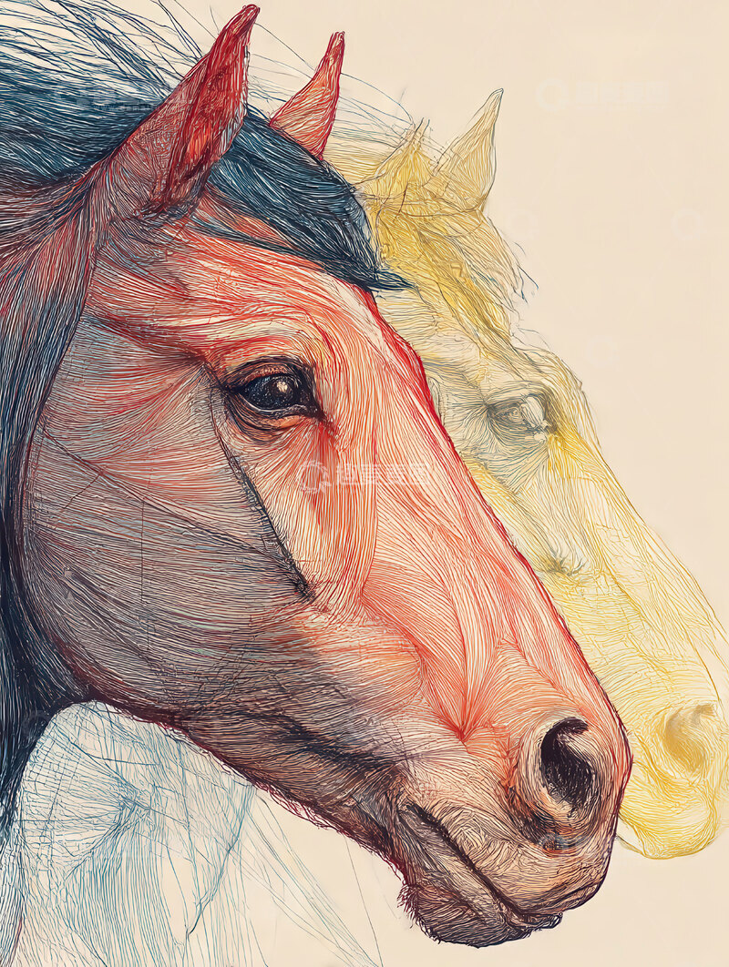 高清大图下载【趣麦麦图】马儿  骏逸  迅捷