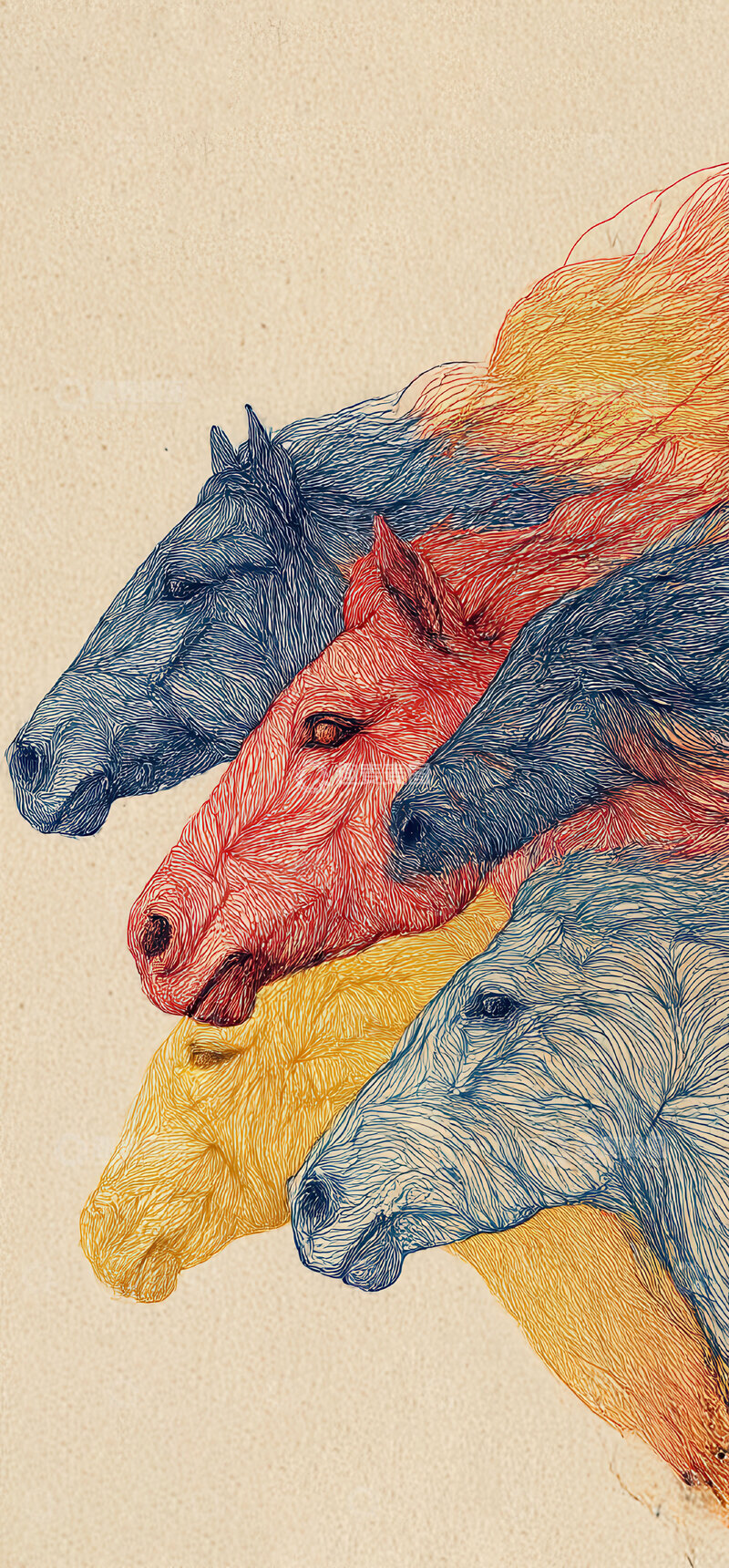 高清大图下载【趣麦麦图】马儿  骏逸  傲骨  