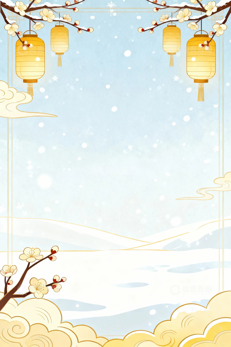 高清大图下载【趣麦麦图】冬季冬天雪景10