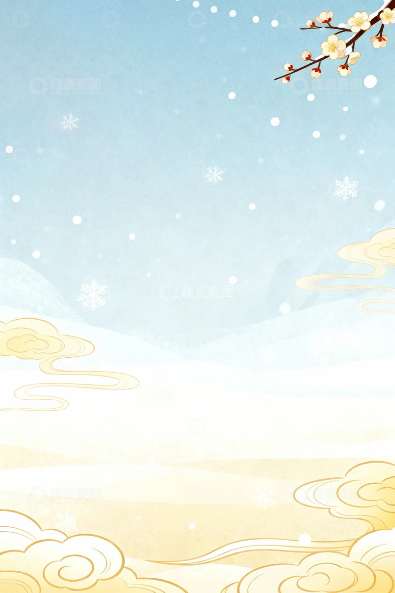 高清大图下载【趣麦麦图】冬季冬天雪景11