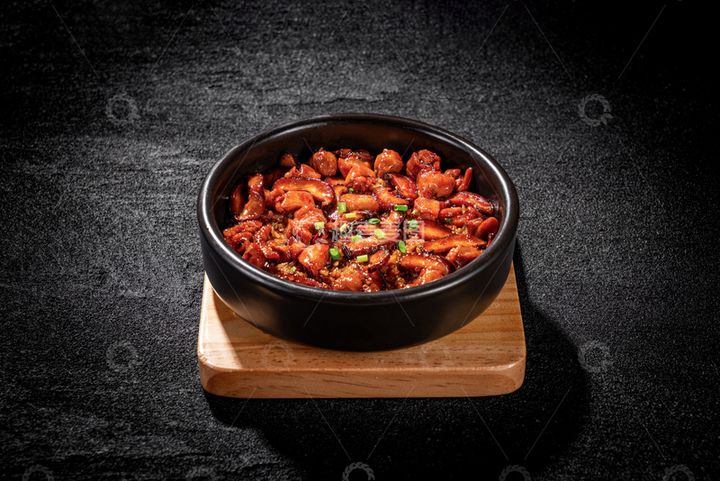 高清大图下载【趣麦麦图】浓油赤酱照烧鸡腿饭