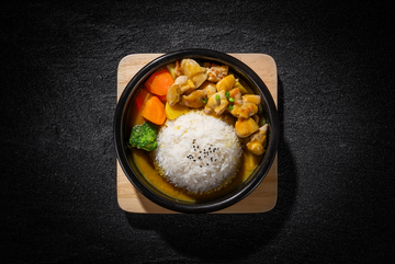 香浓诱人咖喱鸡肉饭