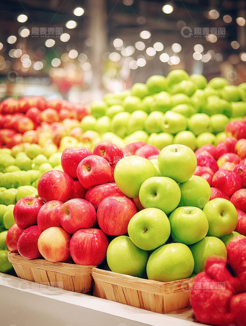 高清大图下载【趣麦麦图】苹果  红润  酸甜  