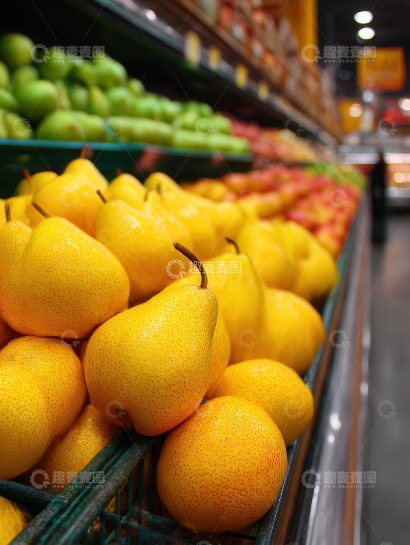 高清大图下载【趣麦麦图】梨  润肺  降火  