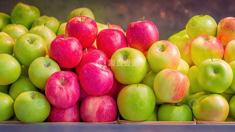 高清大图下载【趣麦麦图】苹果  红润  家果  
