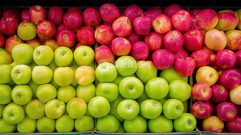 高清大图下载【趣麦麦图】苹果  红润  爽口  