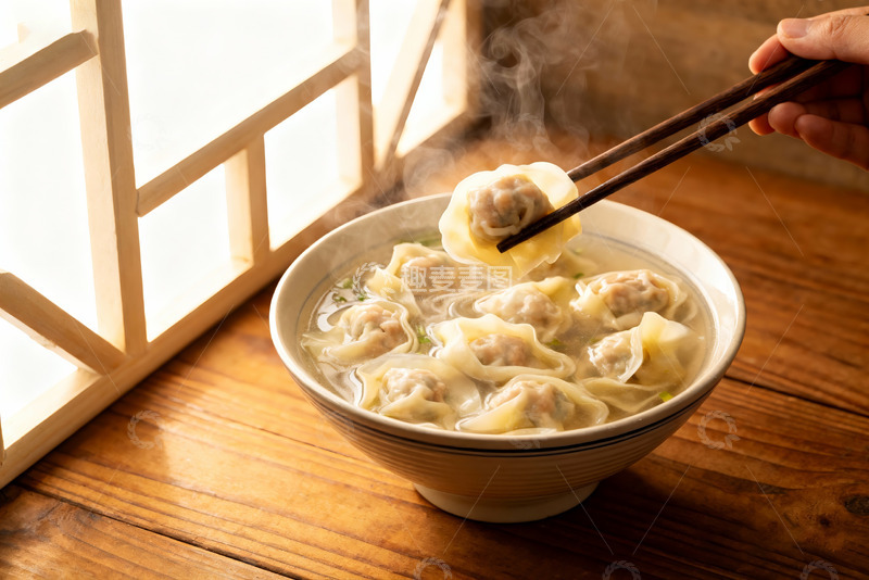 高清大图下载【趣麦麦图】新鲜饺子水饺