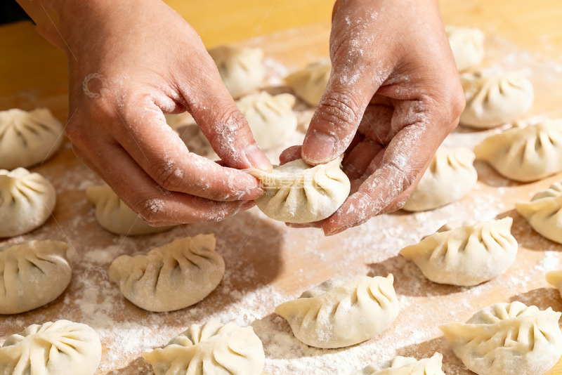 高清大图下载【趣麦麦图】饺子煎饺蒸饺水饺4