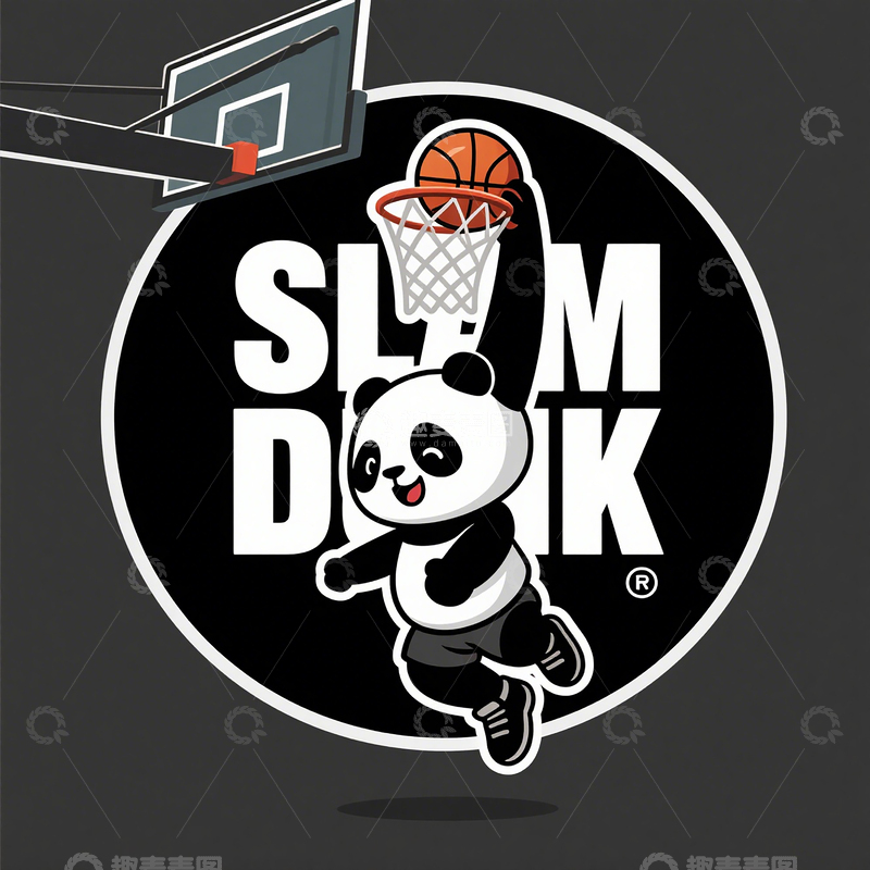 高清大图下载【趣麦麦图】潮流动物描边插画9