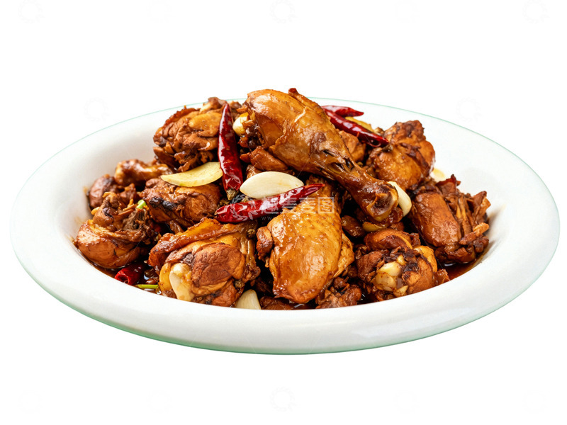 高清大图下载【趣麦麦图】中国菜美食山东炒鸡3