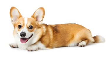 可爱柯基犬宠物摄影图片