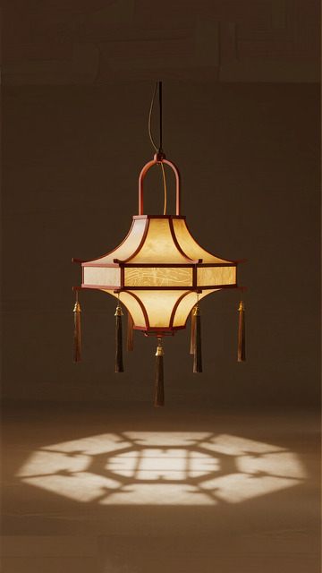 中式古风吊灯装饰艺术