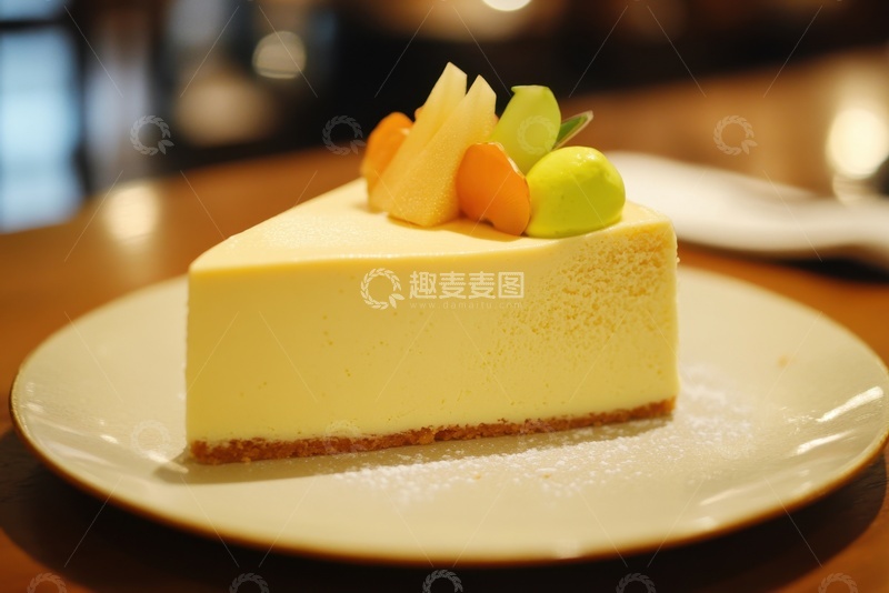 高清大图下载【趣麦麦图】水果戚风蛋糕