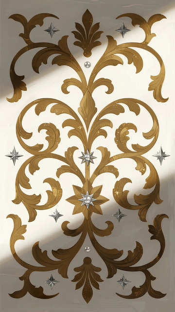 欧式花纹装饰图案设计