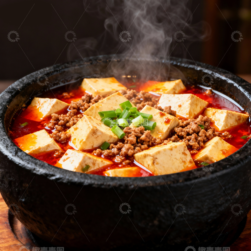 源文件下载【趣麦麦图】麻婆豆腐摄影3