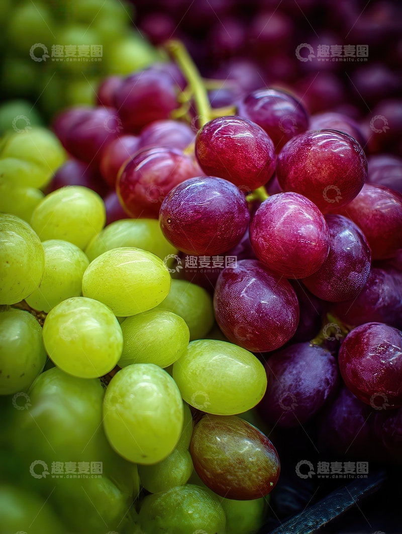 高清大图下载【趣麦麦图】葡萄  珠玉  玫瑰  