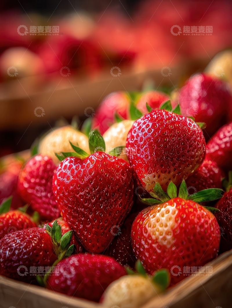 高清大图下载【趣麦麦图】草莓  甜莓  鲜美 