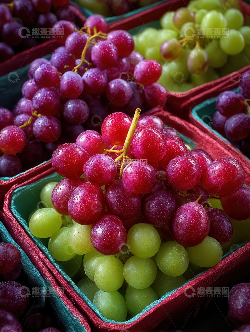 高清大图下载【趣麦麦图】葡萄  珠玉  圆润