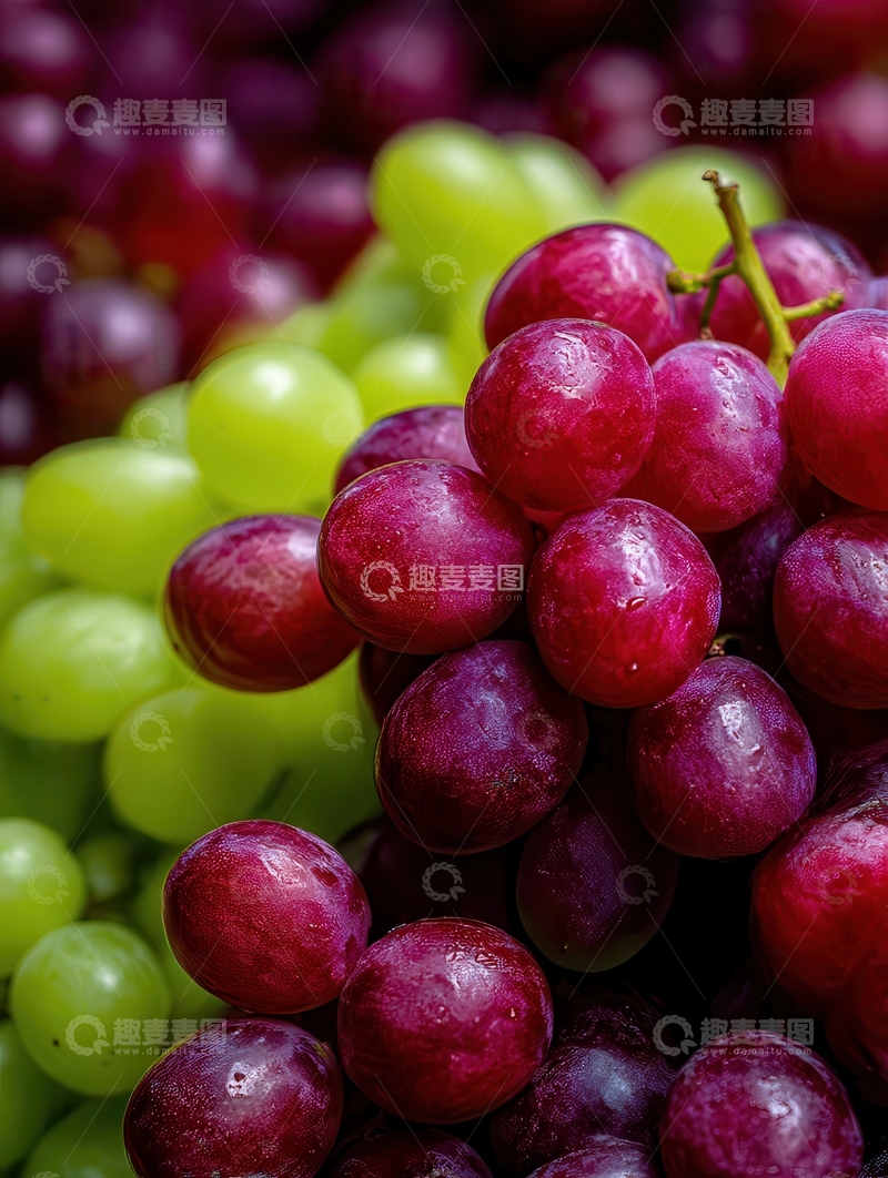 高清大图下载【趣麦麦图】葡萄  珠玉  多汁  