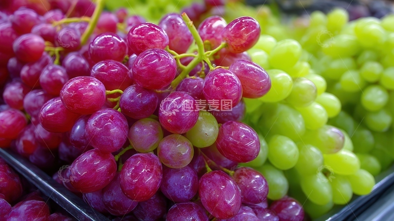 高清大图下载【趣麦麦图】葡萄  珠玉   清甜