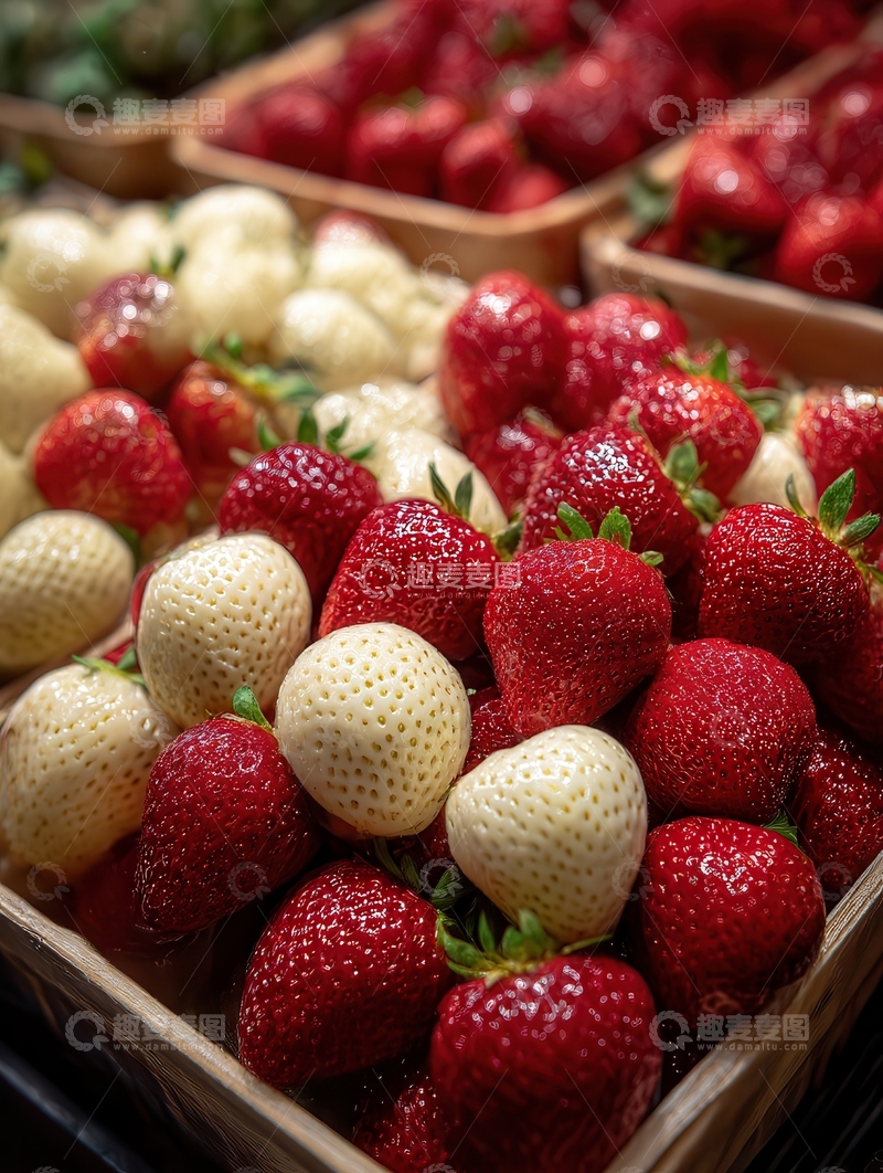高清大图下载【趣麦麦图】草莓  甜莓  鲜灵