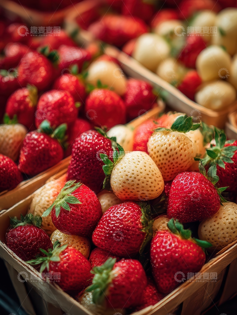 高清大图下载【趣麦麦图】草莓  甜莓  春意 