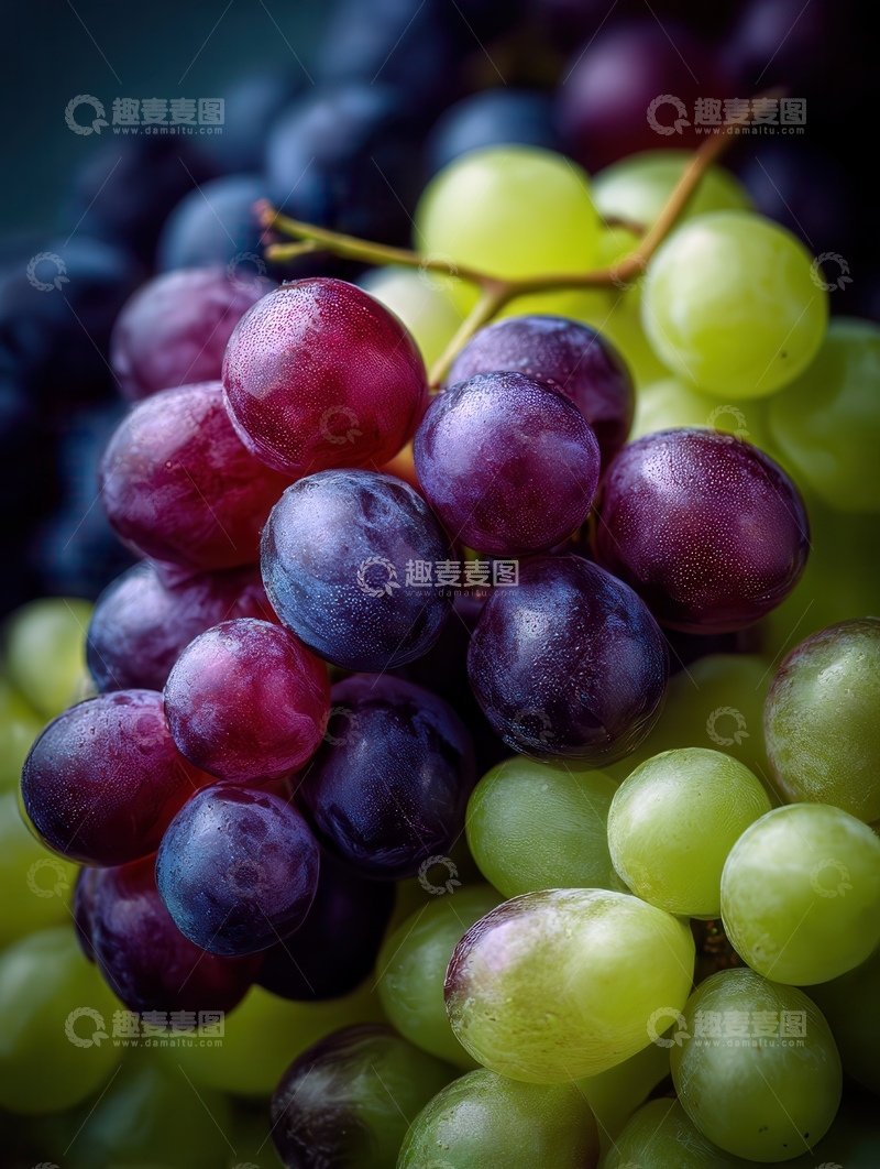 高清大图下载【趣麦麦图】葡萄  珠玉  酒香  