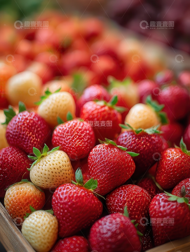 高清大图下载【趣麦麦图】草莓  甜莓  红润